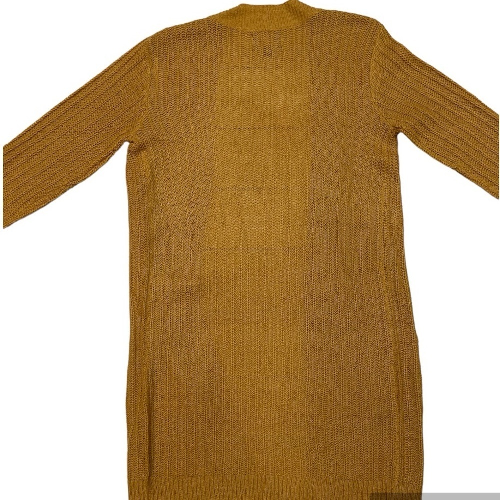 Mustard Yellow Duster Cardigan - Picture 5 of 12
